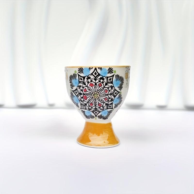 Creative Ceramic Egg Cup Stylish Egg Cup For Kitchen