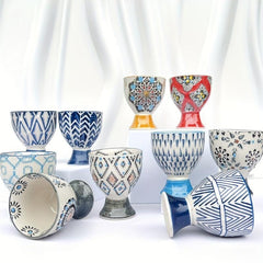Creative Ceramic Egg Cup Stylish Egg Cup For Kitchen