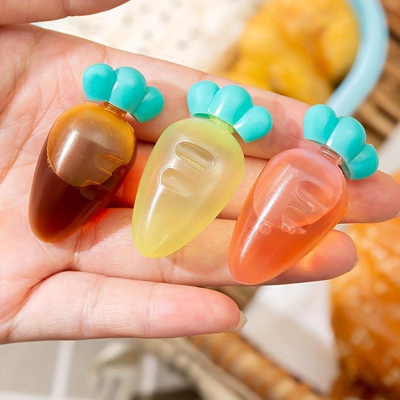 3pcs Mini Sauce Bottles for Office Lunchbox Picnic