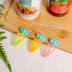 3pcs Mini Sauce Bottles for Office Lunchbox Picnic