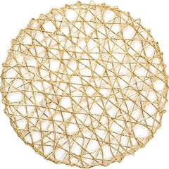 Elegant Woven Placemat with Hollow for Table Decor