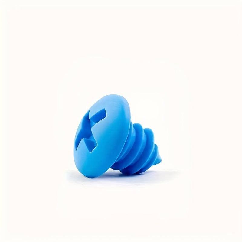 Silicone Wine Stopper Screw Shape Fresh-keeping Bottle Stopper Bar Accessory