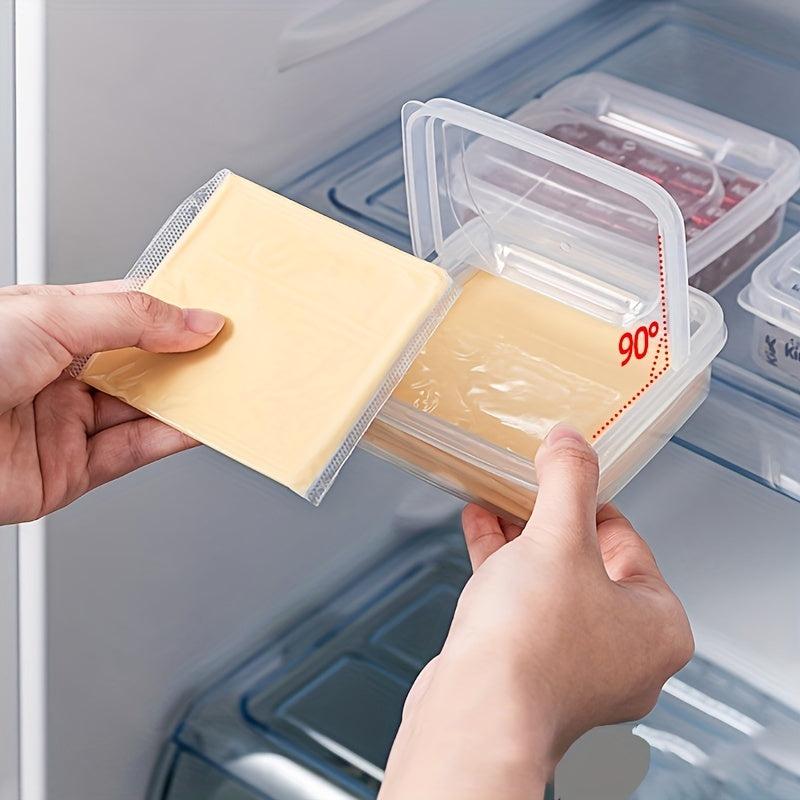 Cheese Storage Box With Lid Fresh keeping Organizer
