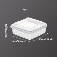 Cheese Storage Box With Lid Fresh keeping Organizer