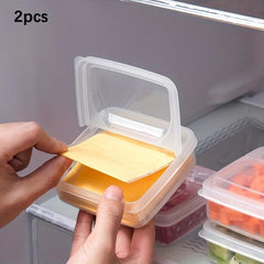Cheese Storage Box With Lid Fresh keeping Organizer