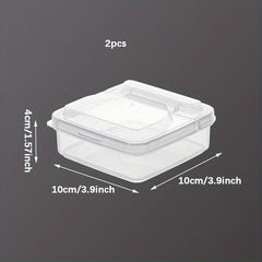 Cheese Storage Box With Lid Fresh keeping Organizer