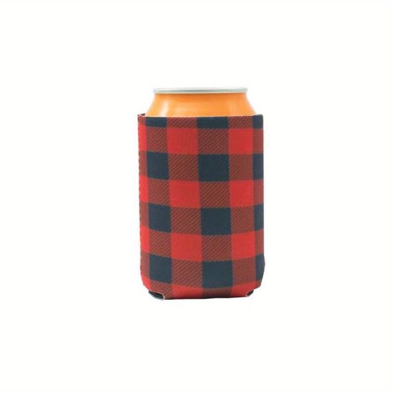 Rainbow Neoprene Slim Can Cooler For 12oz Skinny Cans Soft Insulated Sleeves