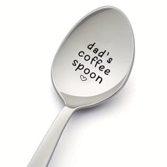 Dad's Coffee Spoon Engraved Gift For Men Kitchen Stuff Kitchen Supplies