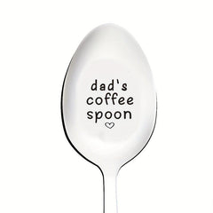 Dad's Coffee Spoon Engraved Gift For Men Kitchen Stuff Kitchen Supplies