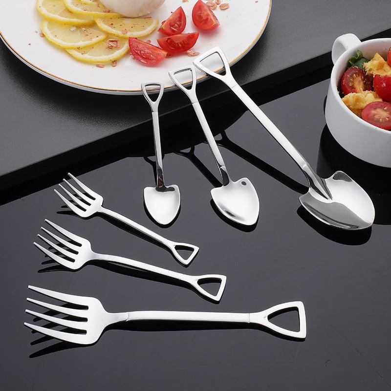 3pcs Stainless Steel Shovel Spoons Set Kitchen Supplies