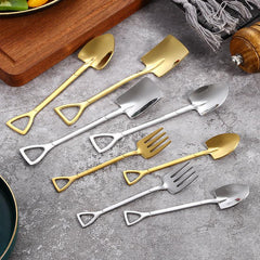 3pcs Stainless Steel Shovel Spoons Set Kitchen Supplies
