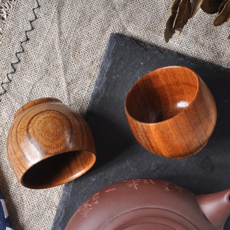 Japanese Wooden Tea Cup for Coffee Kung Fu Tea