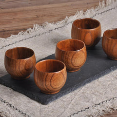 Japanese Wooden Tea Cup for Coffee Kung Fu Tea