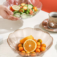 Reusable Square Fruit Plate Decorative Salad Bowl Modern Kitchen Supply