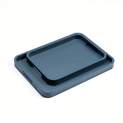 Bamboo Serving Trays With Handles for Food Breakfast Coffee