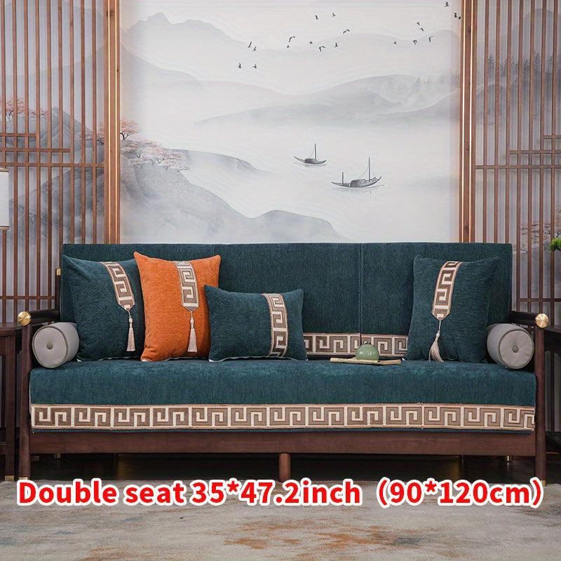 Modern Sofa Slipcover Dust-proof Anti-slip Couch Cover All Seasons Universal Fur