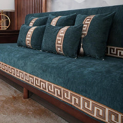 Modern Sofa Slipcover Dust-proof Anti-slip Couch Cover All Seasons Universal Fur