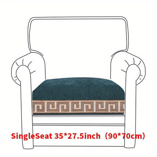 Modern Sofa Slipcover Dust-proof Anti-slip Couch Cover All Seasons Universal Fur