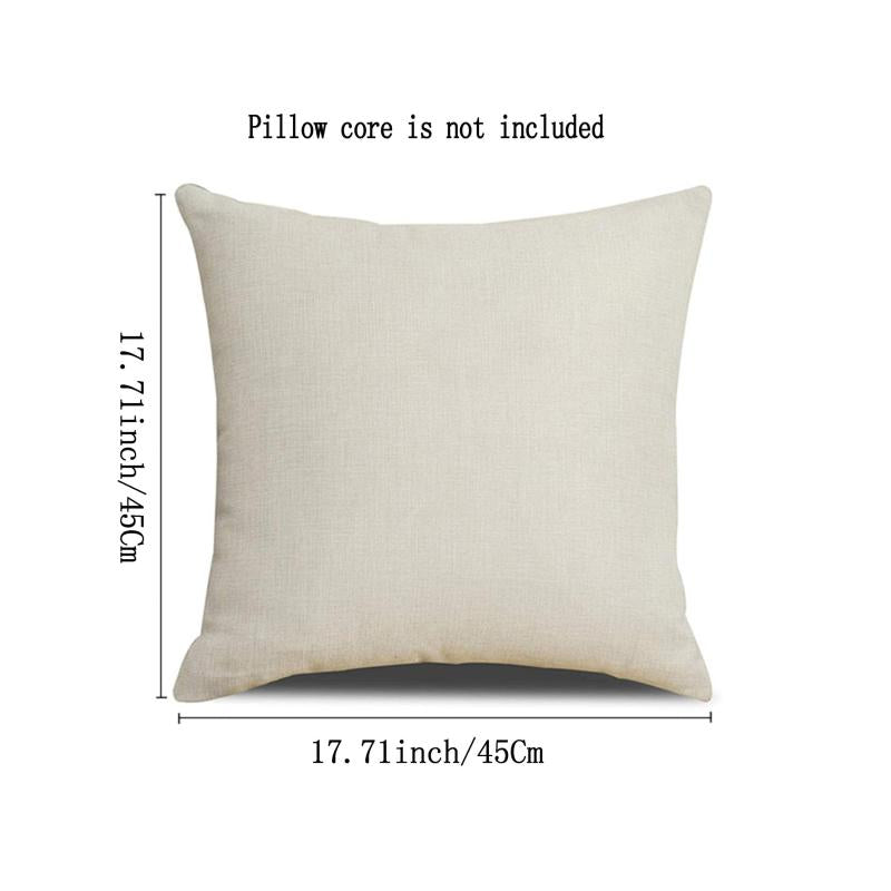 4pcs Modern Cushion Cover Zipper Throw Pillowcase