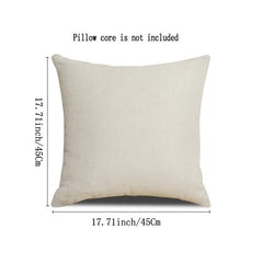 4pcs Modern Cushion Cover Zipper Throw Pillowcase