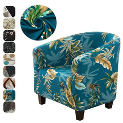 Stretch Barrel Chair Cover Spandex Armchair Slipcover