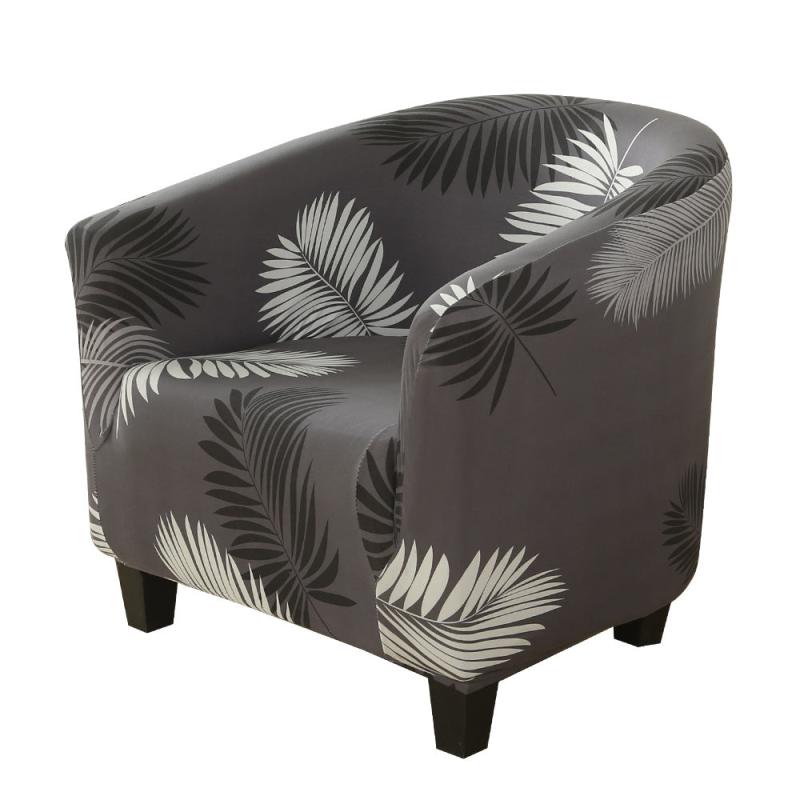 Stretch Barrel Chair Cover Spandex Armchair Slipcover