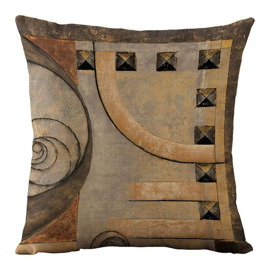 Retro Geometric Throw Pillowcases for Home Decor 44x98 cm
