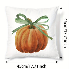Autumn Pumpkin Pattern Throw Pillow Covers Home Decor