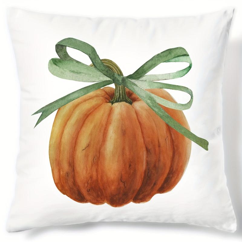 Autumn Pumpkin Pattern Throw Pillow Covers Home Decor