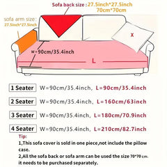 1pc Sofa Slipcover Modern Furniture Protector for Living Room