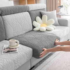 Large Leaf Pattern Sofa Slipcover All Seasons Furniture Protector