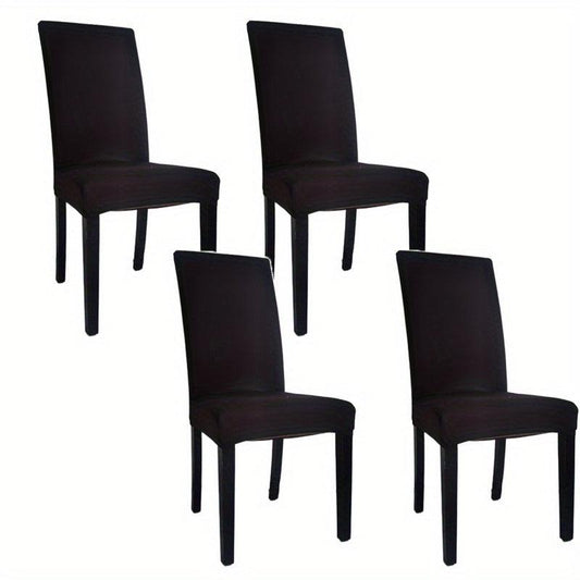 6pcs Dining Chair Slipcover for Wedding Dining Room Office Banquet