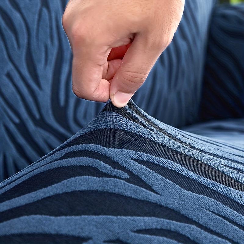 Sofa Slipcover With Skirt Non-slip Dustproof Couch Cover