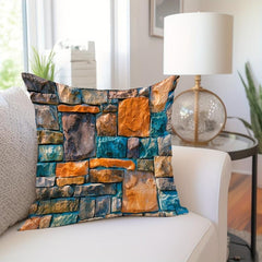 Brick Wall Pillow Throw Pillow Covers