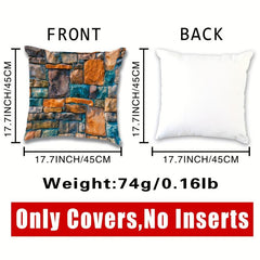 Brick Wall Pillow Throw Pillow Covers