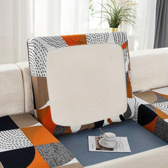 Geometric Pattern Stretch Sofa Slipcover Non-slip Furniture Protector