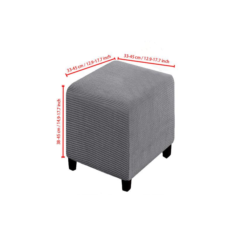 Durable Square Foot Pedal Cover Elastic Full Package for Furniture Protection