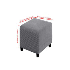 Durable Square Foot Pedal Cover Elastic Full Package for Furniture Protection