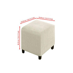 Durable Square Foot Pedal Cover Elastic Full Package for Furniture Protection