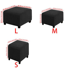 Durable Square Foot Pedal Cover Elastic Full Package for Furniture Protection