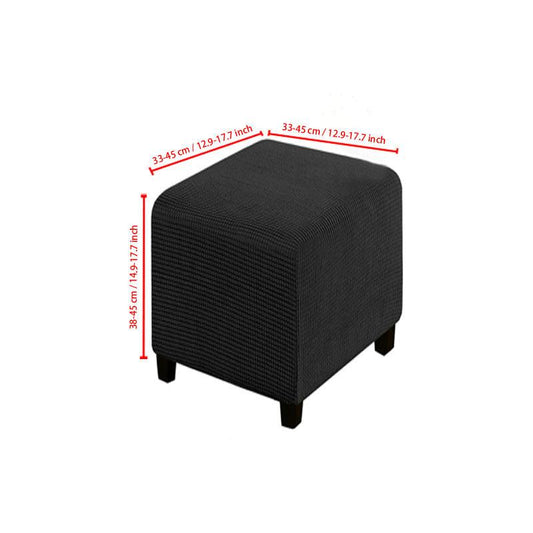 Durable Square Foot Pedal Cover Elastic Full Package for Furniture Protection