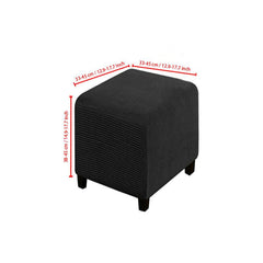 Durable Square Foot Pedal Cover Elastic Full Package for Furniture Protection
