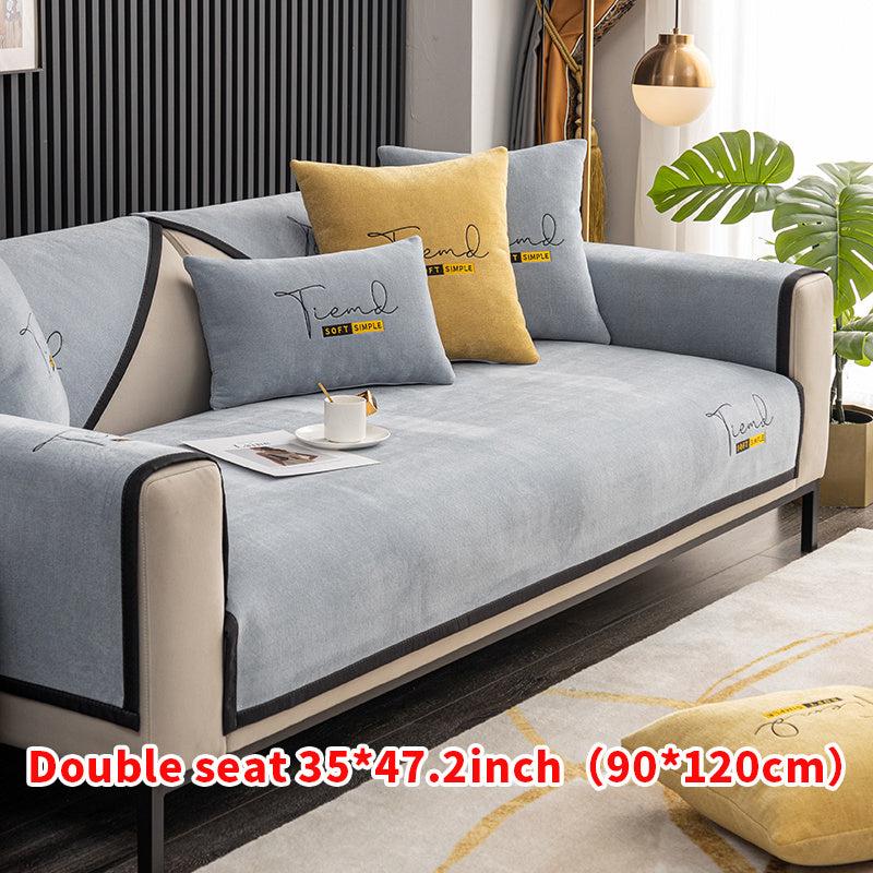 Gray Sofa Slipcover Couch Cover Universal Furniture Protector