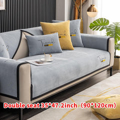 Gray Sofa Slipcover Couch Cover Universal Furniture Protector