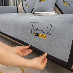 Gray Sofa Slipcover Couch Cover Universal Furniture Protector