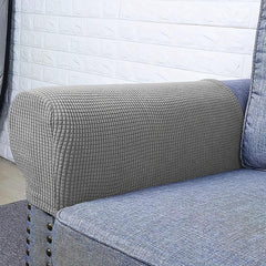 2pcs Stretch Sofa Armrest Cover, Non-slip Fleece Armrest Cover for Furniture