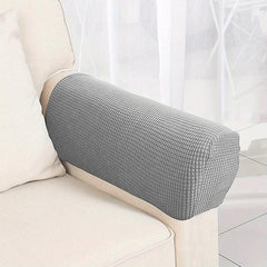 2pcs Stretch Sofa Armrest Cover, Non-slip Fleece Armrest Cover for Furniture
