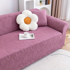 1pc Elastic Jacquard Sofa Slipcover Thickened Anti Cat Scratch Couch Cover