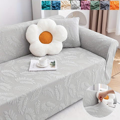 1pc Elastic Jacquard Sofa Slipcover Thickened Anti Cat Scratch Couch Cover
