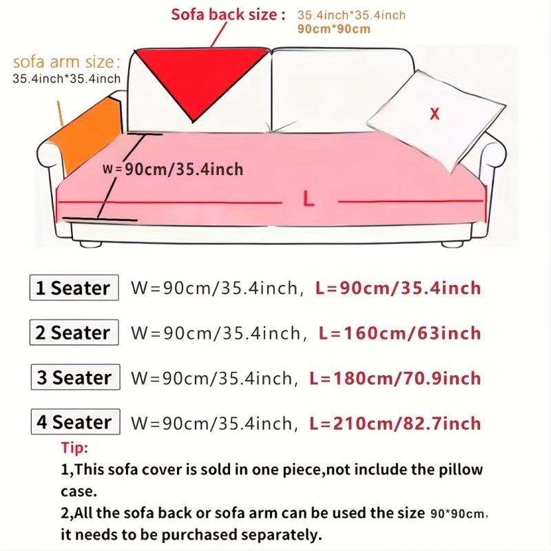 Sofa Slipcover Anti Cat Scratching Non slip Furniture Protector